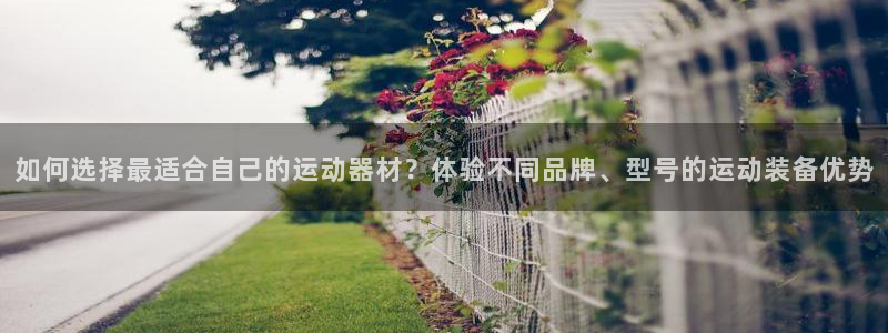 意昂4集团官网首页：如何选择最适合自己的运动器材？体验不同品