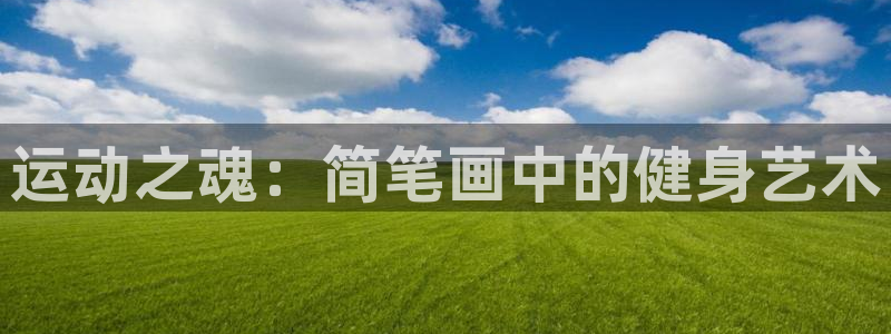意昂体育4注册：运动之魂：简笔画中的健身艺术