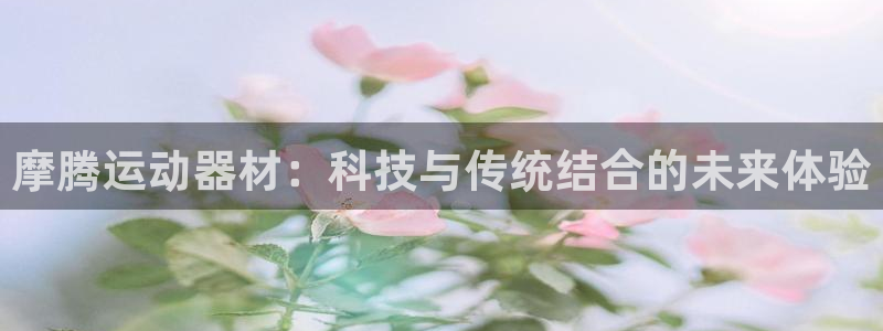 意昂体育4招商电话：摩腾运动器材：科技与传统结合的未来体验